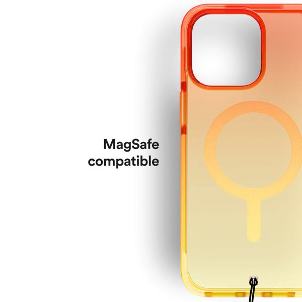 BodyGuardz Ace Pro MagSafe Backcover iPhone 15 Pro Max - Peach Sorbet Ombre