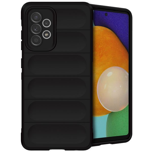 imoshion EasyGrip Backcover Samsung Galaxy A52(s) (5G/4G) - Zwart