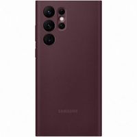 Samsung Originele Clear View Bookcase Galaxy S22 Ultra - Burgundy