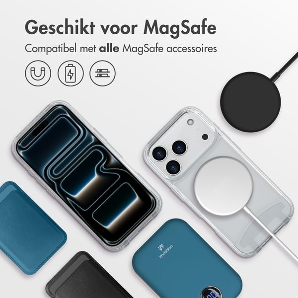 imoshion MagSafe Backcover met afneembaar koord Apple iPhone 17 Pro - Transparant