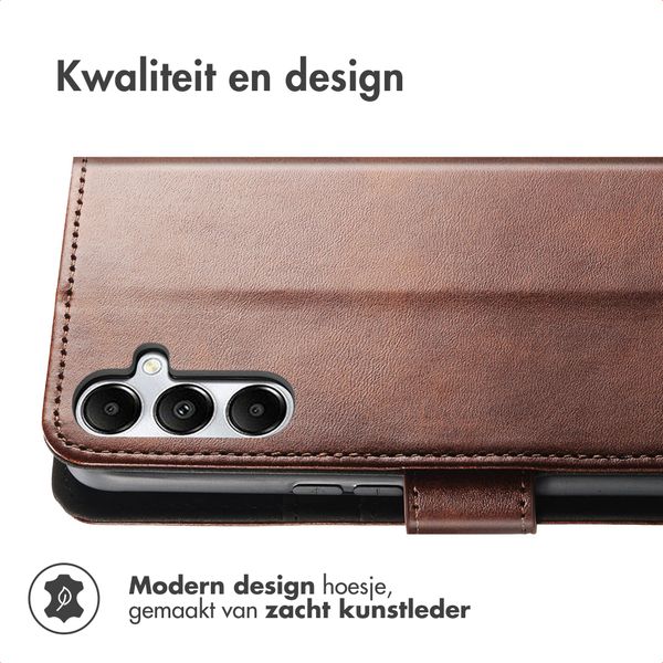 imoshion Luxe Bookcase Samsung Galaxy A16 - Donkerbruin