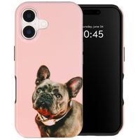 Ontwerp je eigen tough case Apple iPhone 16 - Wit