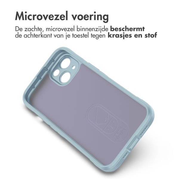 imoshion EasyGrip Backcover iPhone 13 - Lichtblauw