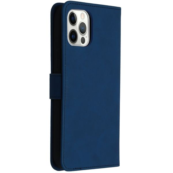 imoshion Uitneembare 2-in-1 Luxe Bookcase iPhone 12 (Pro) - Blauw