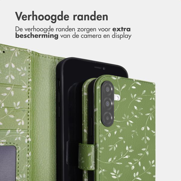 imoshion Design Bookcase Samsung Galaxy A26 - Green Flowers