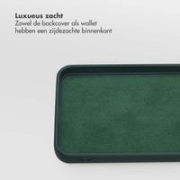 Selencia Olyn Uitneembare Bookcase met MagSafe Samsung Galaxy S24 FE - Groen