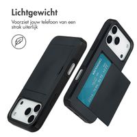 imoshion Backcover met pasjeshouder Apple iPhone 17 Pro Max - Zwart