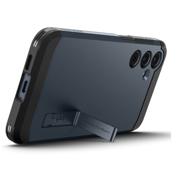 Spigen Tough Armor Backcover Samsung Galaxy A55 - Metal Slate