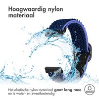 imoshion Elastisch nylonbandje  - Universeel 18 mm aansluiting - Donkerblauw