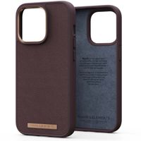 Njorð Collections Genuine Leather Case iPhone 14 Pro - Brown