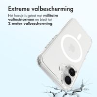 Accezz Xtreme Impact Backcover met MagSafe Apple iPhone 16 - Transparant