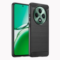 imoshion Brushed Backcover Oppo Reno 12F 5G - Zwart