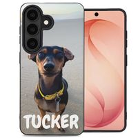 Ontwerp je eigen gel hoesje Samsung Galaxy S26 Plus - Zwart