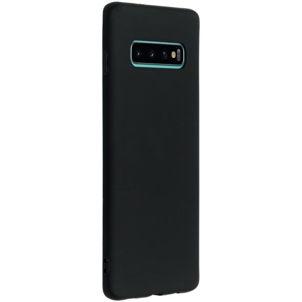 imoshion Color Backcover Samsung Galaxy S10 Plus - Zwart