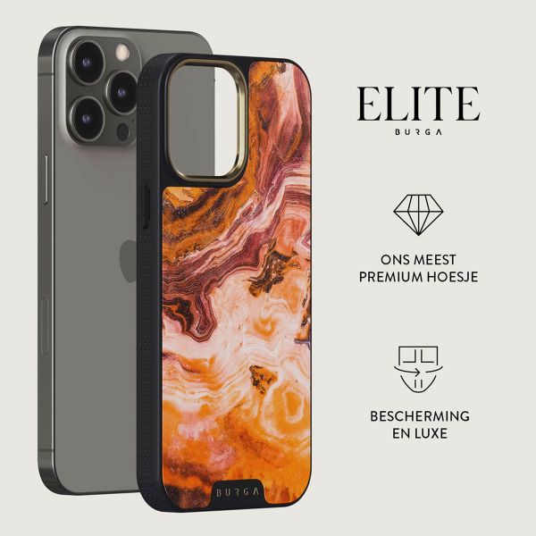 Burga Elite Gold Backcover iPhone 15 Pro - Pumpkin Spice