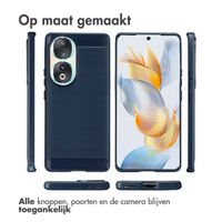 imoshion Brushed Backcover Honor 90 - Donkerblauw