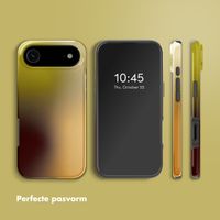 Selencia Vivid Backcover met MagSafe Apple iPhone Air - Gradient Olive Dust