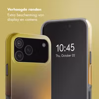 Selencia Vivid Backcover met MagSafe Apple iPhone 17 Pro - Gradient Olive Dust