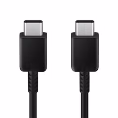Samsung Originele USB-C naar USB-C kabel in Fabrieksverpakking - 1 meter - 45 Watt - Zwart
