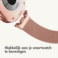 imoshion Milanees magnetisch bandje Samsung Galaxy Watch 9 (40/44mm) / Watch 8 (40/44mm) / Classic (46mm) - Rose Gold