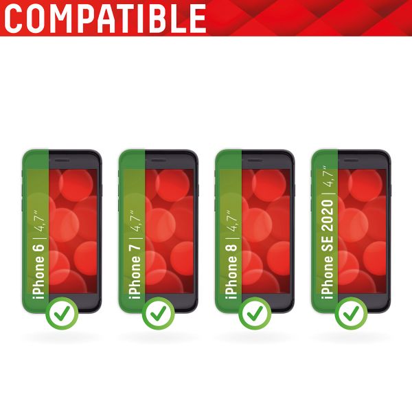 Displex Screenprotector Real Glass Apple iPhone SE (2022 / 2020) / 8 / 7 / 6(s)