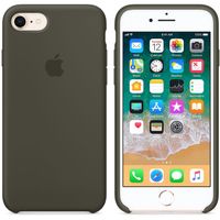 Apple Silicone Backcover Apple iPhone SE (2022 / 2020) / 8 / 7 - Dark Olive