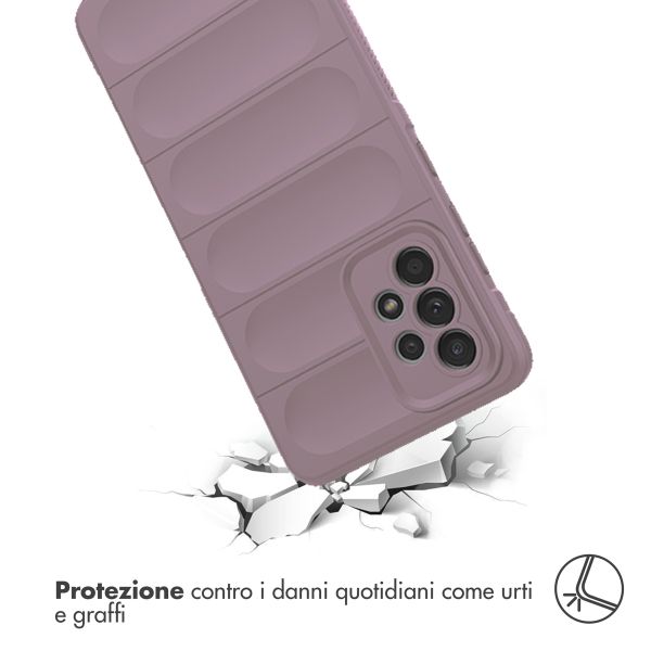 imoshion EasyGrip Backcover Samsung Galaxy A52(s) (5G/4G) - Paars