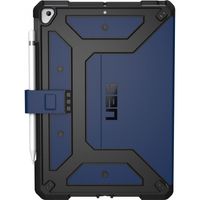 UAG Metropolis Bookcase iPad 9 (2021) 10.2 inch / iPad 8 (2020) 10.2 inch / iPad 7 (2019) 10.2 inch - Blauw