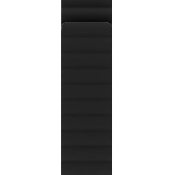 Holdit Siliconen bandje magneet Apple Watch Series 1 - 9 / SE (38/40/41 mm) | Series 10 / 11 (42 mm) - Black / Grey