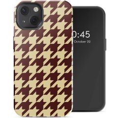 Selencia Vivid Case with MagSafe Apple iPhone 13 - Pied-de-Poule
