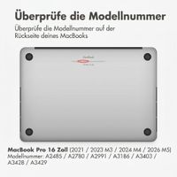 Accezz Gehard Glas Screenprotector Apple MacBook Pro 16 inch (2021 / 2023 M3 / 2024 M4 / 2026 M5)