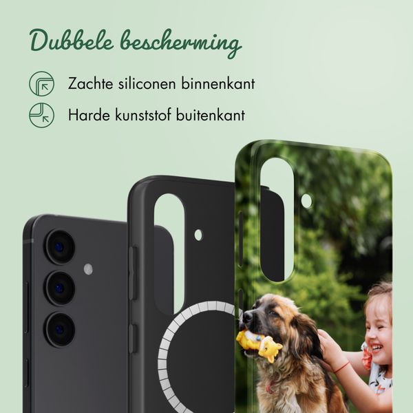 Ontwerp je eigen tough case met MagSafe Samsung Galaxy S26 FE - Wit