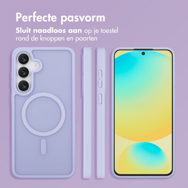 imoshion Color Guard Backcover met MagSafe Samsung Galaxy S25 FE - Lila