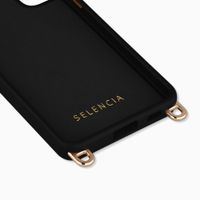 Selencia Rivièra MagSafe Backcover met afneembare haakjes Samsung Galaxy S23 FE - Velvet Black
