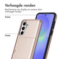 imoshion Backcover met pasjeshouder Samsung Galaxy A36 / A56 - Rose Gold