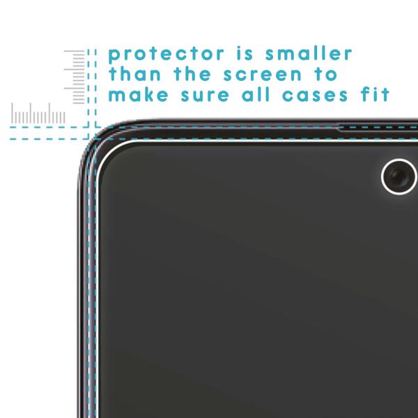 imoshion Screenprotector Gehard Glas 2 pack Samsung Galaxy A72 / M53