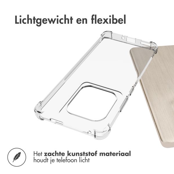 imoshion Shockproof Case Motorola Edge 50 Pro - Transparant