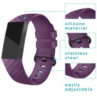 imoshion Siliconen bandje Fitbit Charge 3 / 4 - Paars