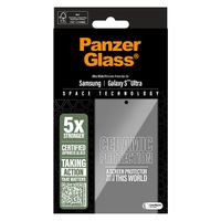 PanzerGlass Ceramic Screenprotector met applicator Samsung Galaxy S25 Ultra