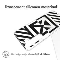 imoshion Design hoesje Samsung Galaxy S23 - Grafisch - Kruis - Transparant