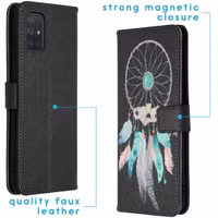 imoshion Design Softcase Bookcase Samsung Galaxy A71 - Dreamcatcher