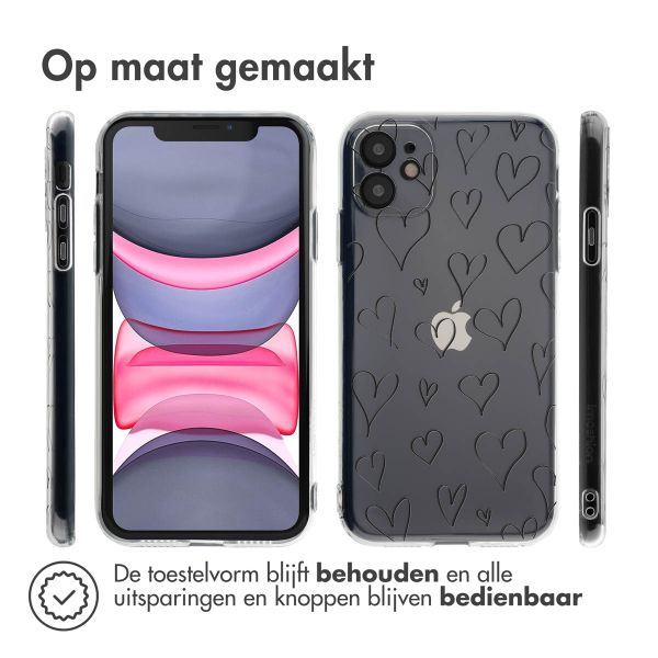 imoshion Design hoesje Apple iPhone 11 - Hearts