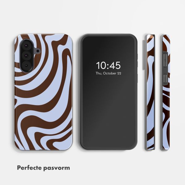 Selencia Vivid Backcover Samsung Galaxy A37 (5G) - Dream Swirl Chocolate