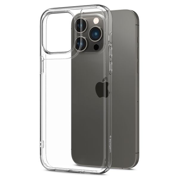 Spigen Quartz Hybrid Crystal Clear Backcover iPhone 14 Pro Max - Transparant