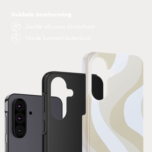 Selencia Vivid Backcover Samsung Galaxy A37 (5G) - Desert Waves Beige