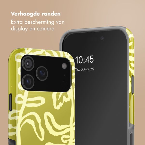 Selencia Vivid Backcover met MagSafe Apple iPhone 18 Pro Max / 17 Pro Max - Chalky Bloom