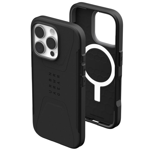 UAG Civilian Backcover MagSafe iPhone 16 Pro - Black