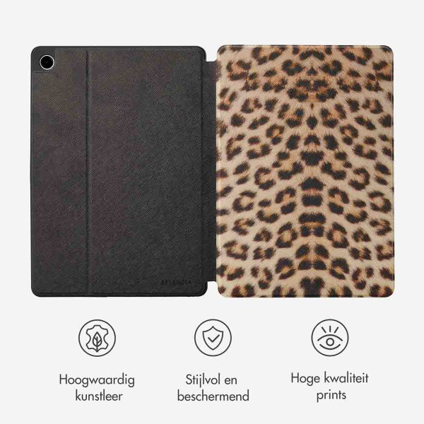 Selencia Vivid tablethoes Samsung Galaxy Tab A9 Plus - Wild Leo