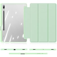 Dux Ducis Toby Bookcase Samsung Galaxy Tab S8 Plus / S7 Plus / S7 FE - Groen