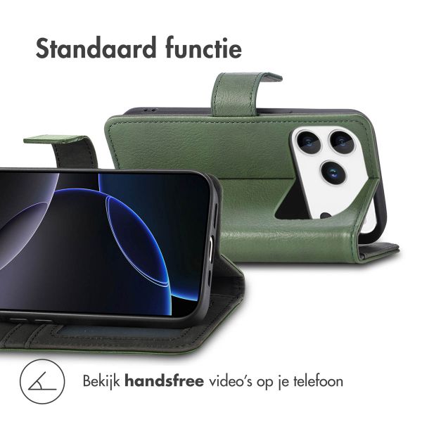 imoshion Luxe Bookcase Apple iPhone 17 Pro - Groen